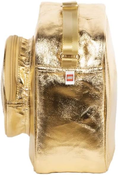 LEGO Bolso cruzado de ladrillo - Bolso cruzado dorado, Oro, Bolso b...