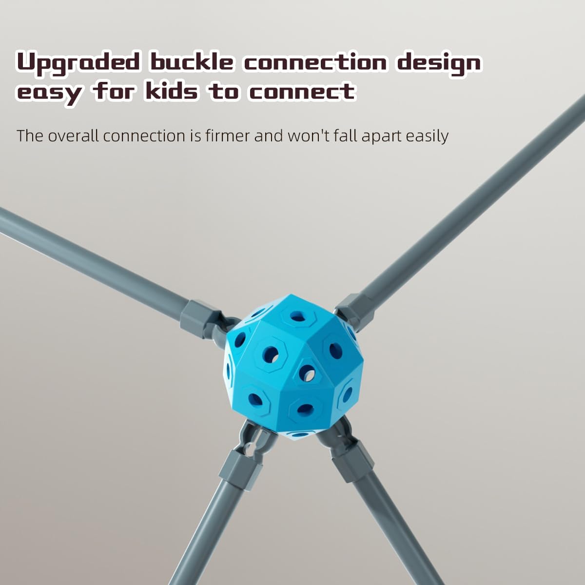 Kit de casa de juegos de construcción para niños, juguete de constr...