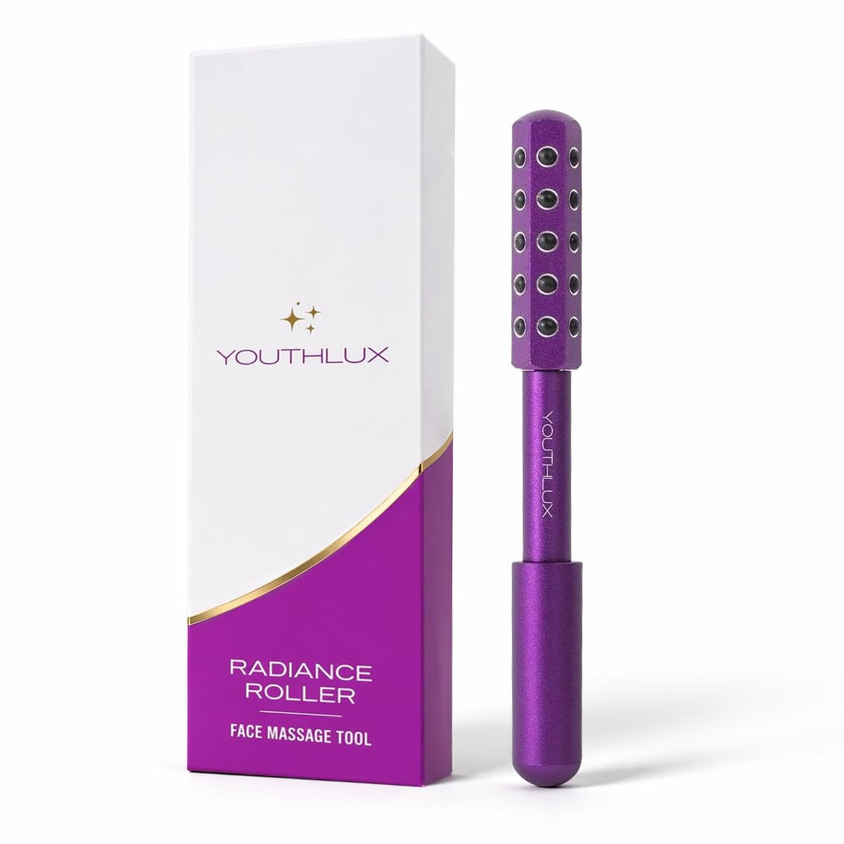 YOUTHLUX Radiance Roller \u2013 Herramienta de masaje facial de pie...