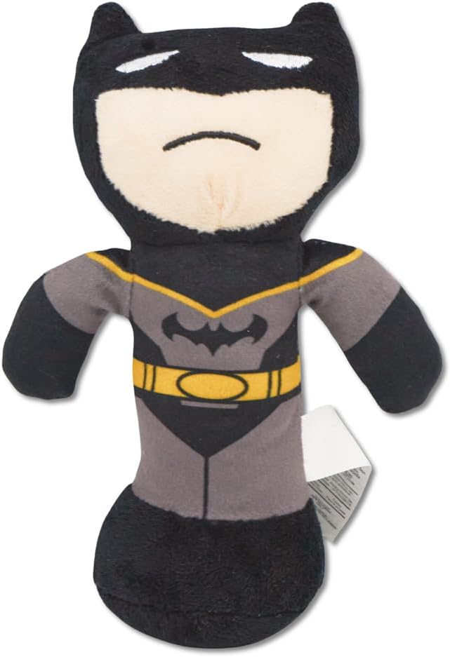 Buckle-Down DC Comics - Juguete chirriante de peluche para perros g...