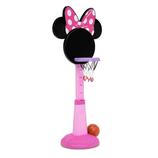 Minnie Mouse - Juego de baloncesto de plástico de Delta Children -...