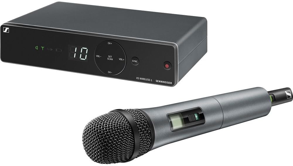 Sennheiser XSW 1-825-A UHF Vocal Set | Micrófono dinámico e825 con...