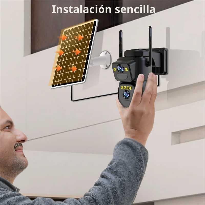 LETSCEE Cámaras de Seguridad WiFi para Exteriores, Cámaras 5G\/2.4G...