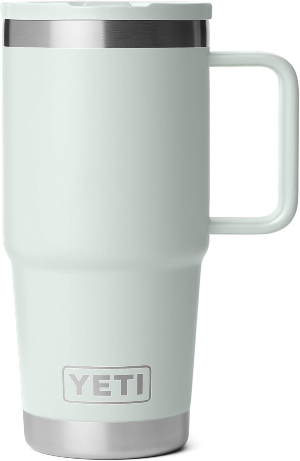 YETI Rambler - Taza de viaje de 20 oz con tapa de pajilla abatible...