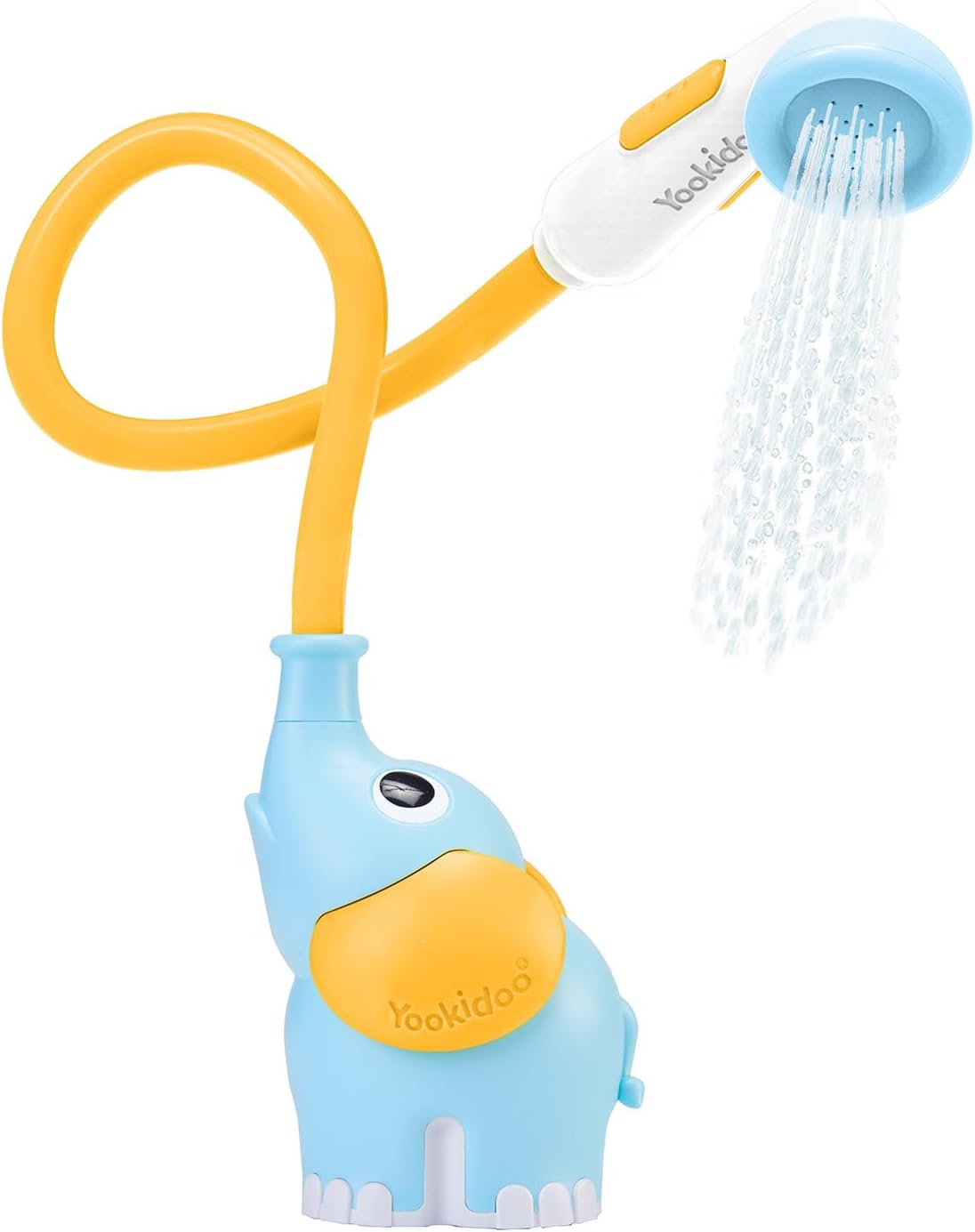 Yookidoo - Cabezal de regadera para baño infantil con diseño de ele...