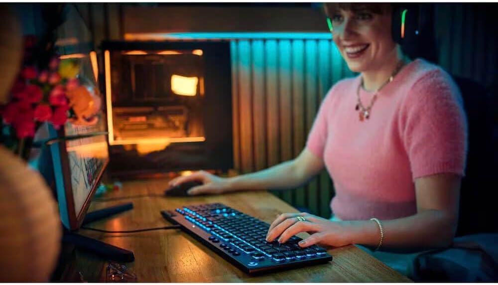 Logitech G915 X Teclado con cable para juegos (lineal) - Negro | Pe...