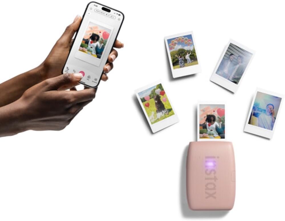 Fujifilm INSTAX Mini Link 3 - Impresora para smartphone, color rosa...