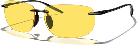 MERRY'S Gafas de sol sin montura para hombres y mujeres, para c...