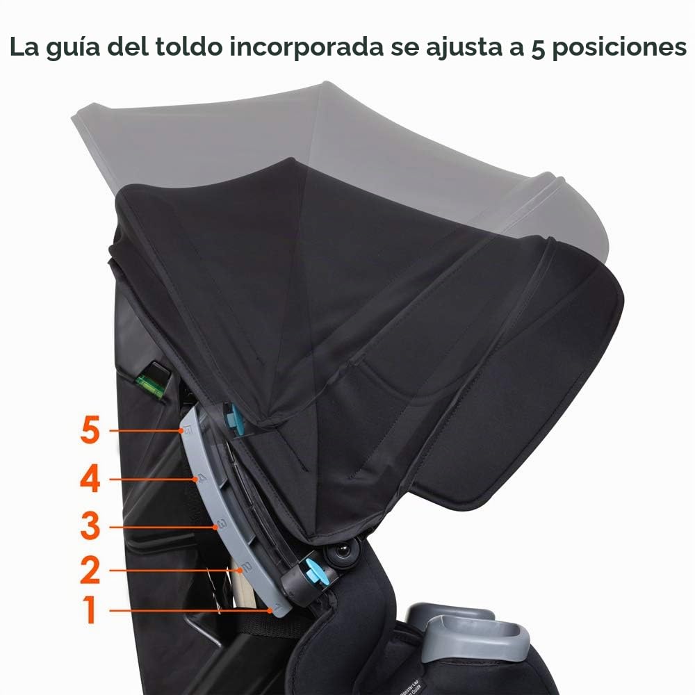 Baby Trend Cover Me™ Asiento de automóvil convertible 4 en 1, Scoot...