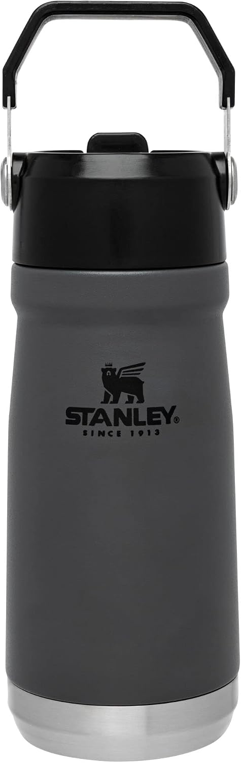 STANLEY IceFlow - Botella de agua con popote abatible de 22 onzas,...
