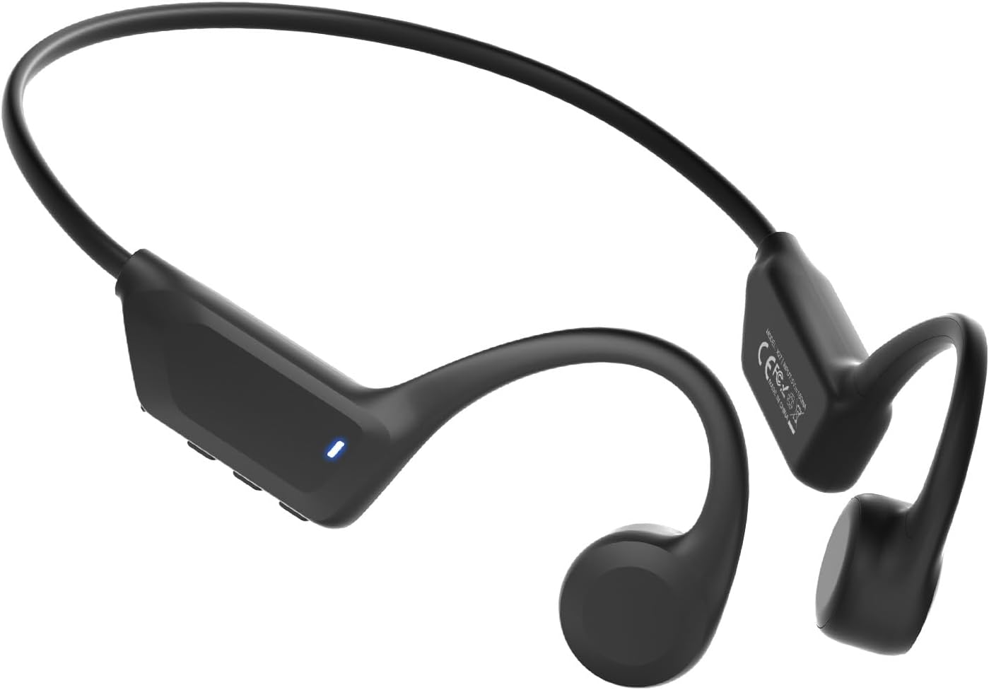 Auriculares impermeables de conducción ósea de oreja abierta, Bluet...