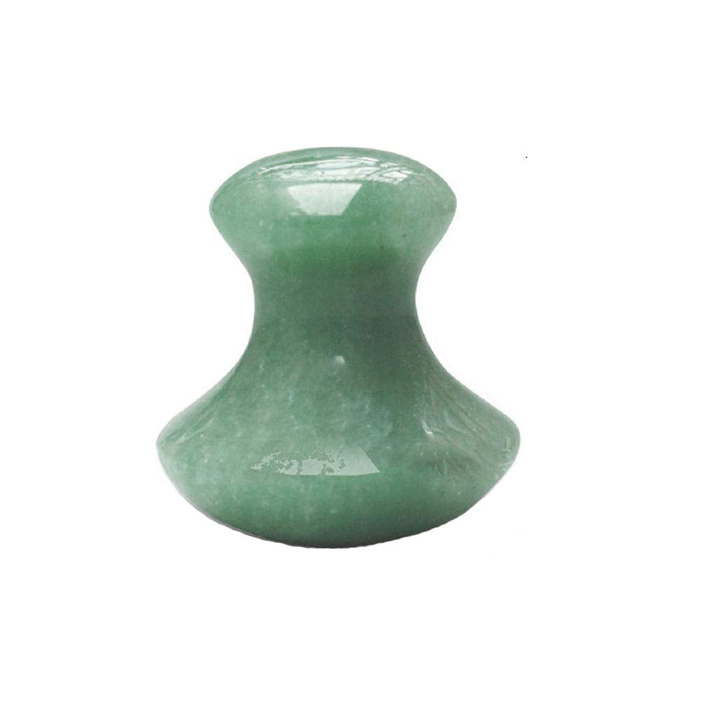 Jade Gua Sha Herramientas de Masaje Herramienta Facial Natural Verd...
