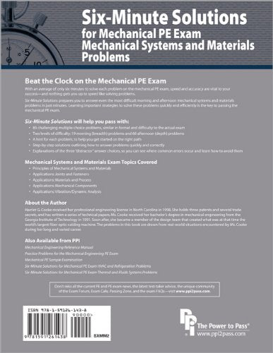 Soluciones de seis minutos para problemas de materiales y sistemas...