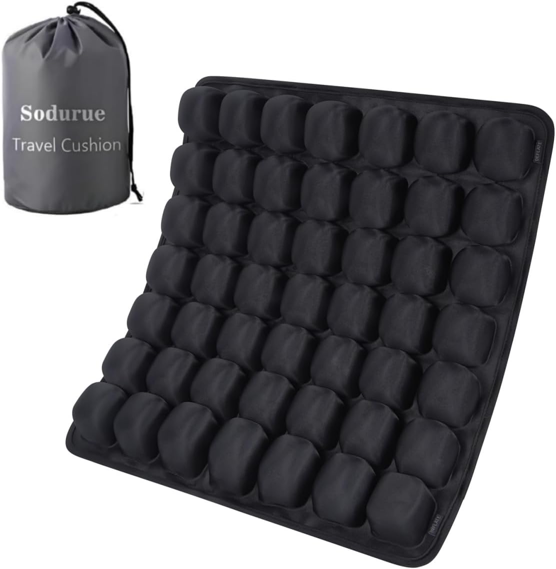 Cojín de viaje para asiento de avión, cojín de asiento de avión par...