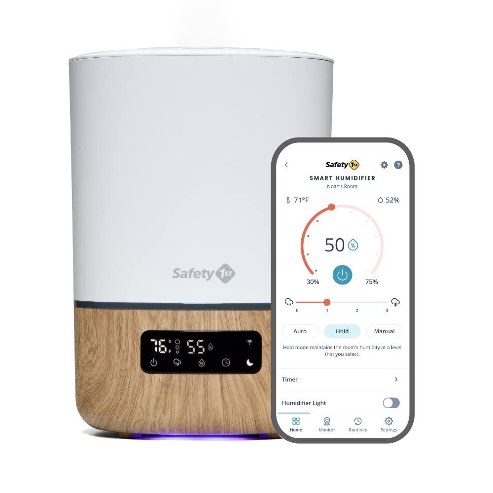 Safety 1er humidificador inteligente conectado: tamaño del tanque d...
