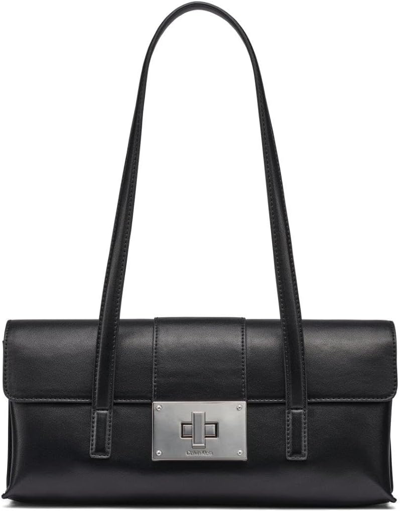 Calvin Klein Saige - Hombros con solapa de triple compartimento, ne...