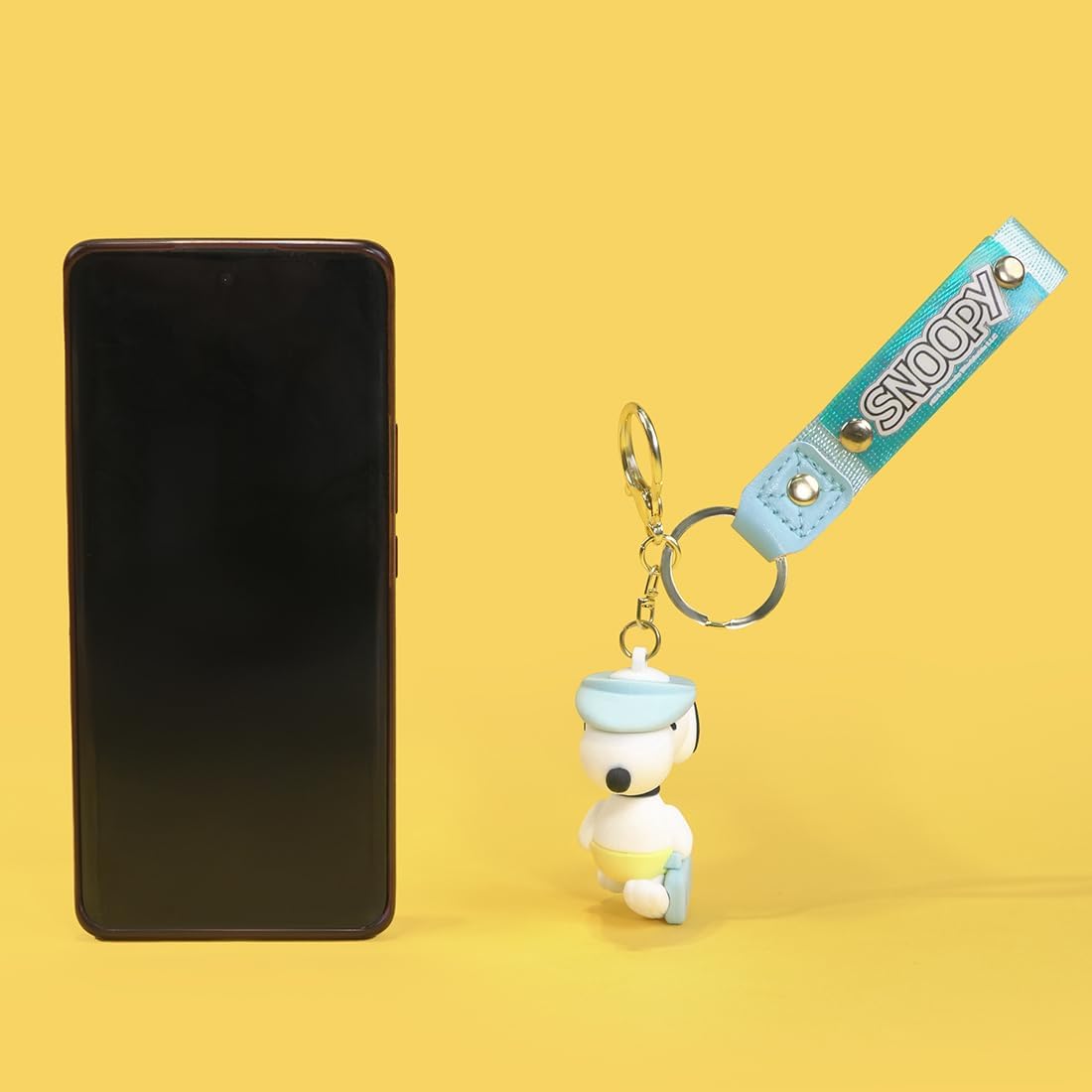 MINISO Snoopy Llavero Colección de Dijes para Bolsa Peanuts Lindo D...