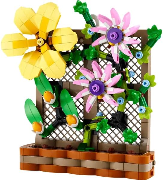 LEGO Flower Trellis Display 40683 - Juego de decoración floral de p...