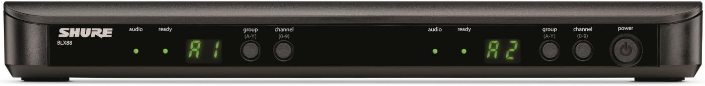 Shure BLX1288\/P31 UHF Sistema de micrófono inalámbrico - Perfecto...