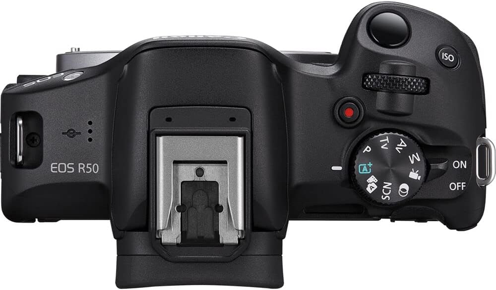 Canon Paquete de cámara sin espejo EOS R50 con lente de 0.709-1.772...