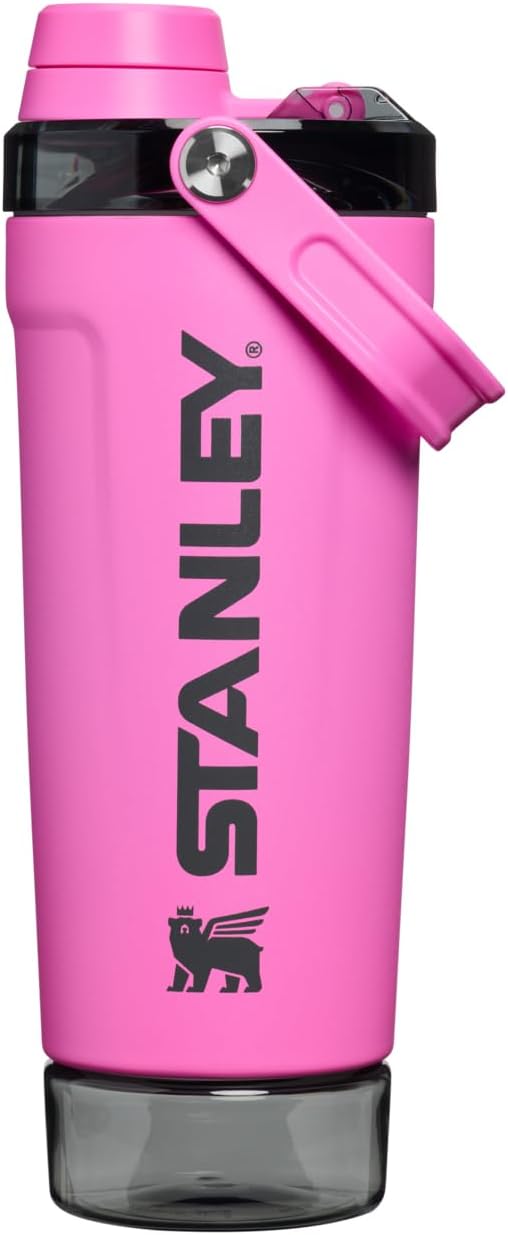 STANLEY Vitalize - Botella agitadora de 20 onzas, vaso agitador de...