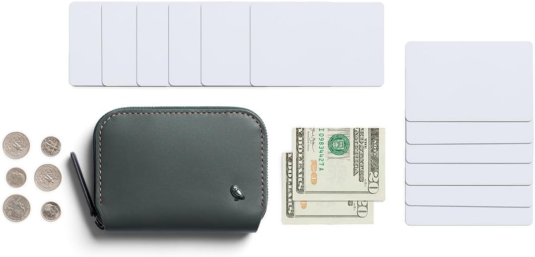 Bellroy Folio Mini \u2013 (Cartera, Monedero), Everglade, Talla úni...