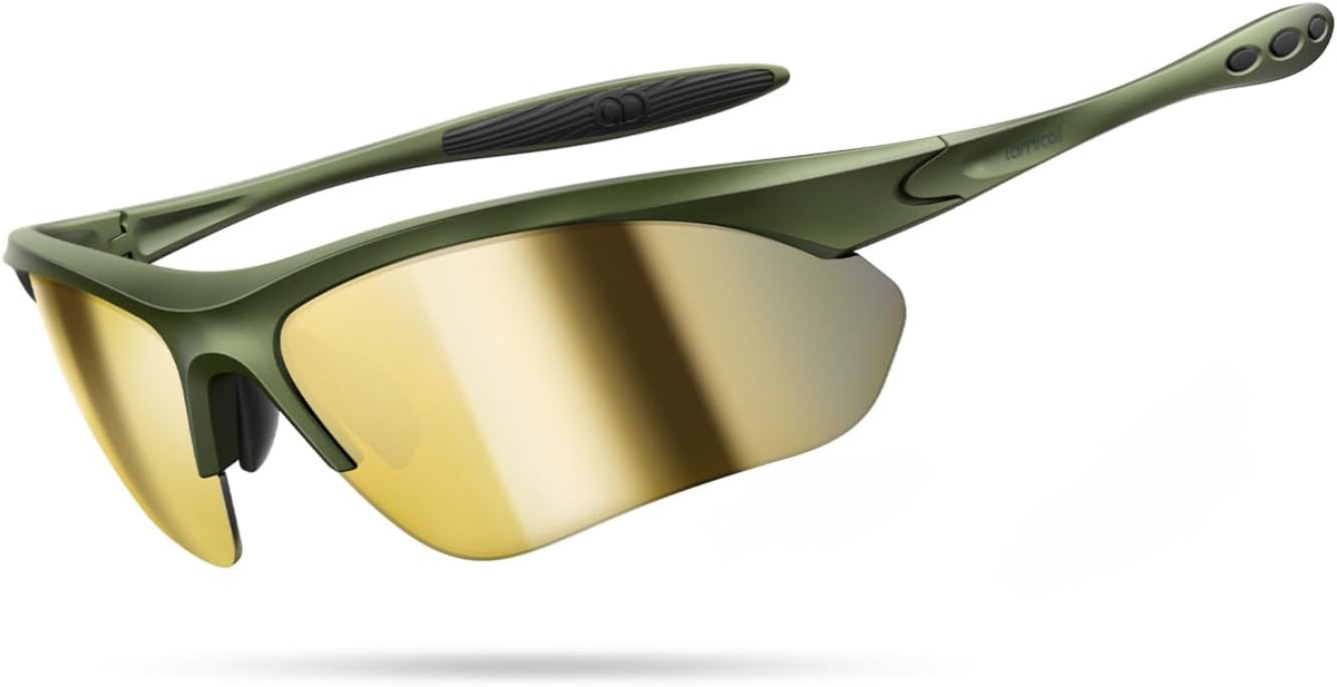 Lamicall Gafas de Sol Deportivas polarizadas de 22 g para Hombres y...
