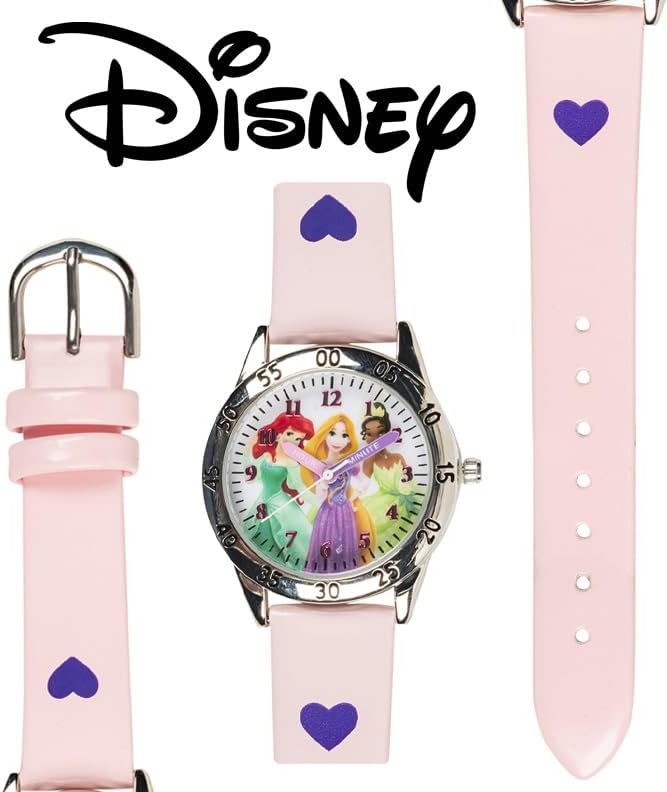 Disney Princess Time Teacher - Reloj para niños, fácil aprendizaje...