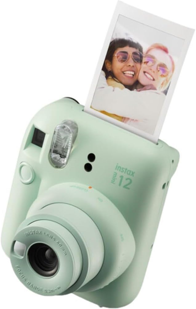 Fujifilm Instax Mini 12 - Cámara de película instantánea | Verde me...