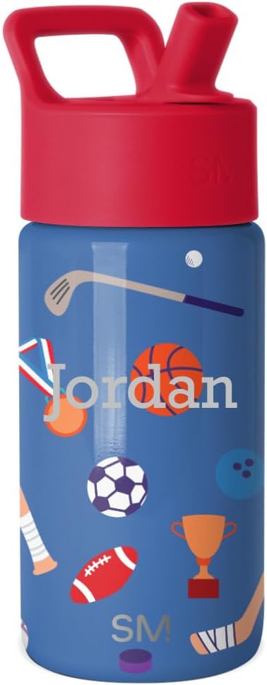 Simple Modern Botella de agua personalizada para niños | 14oz | Dep...