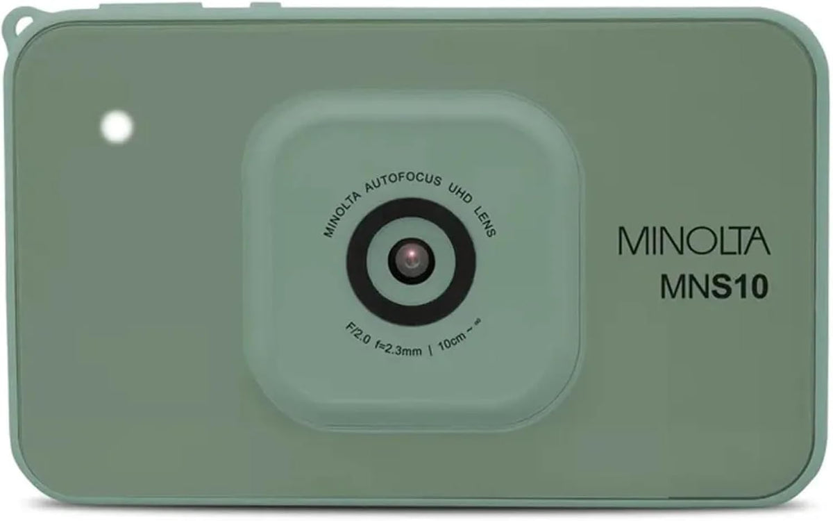 Minolta Cámara MNS10 Super Slim de 48MP, video 4K Ultra Video, filt...