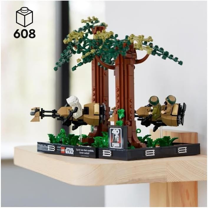 LEGO Star Wars Endor Speeder Chase Diorama 75353 - Juego de constru...
