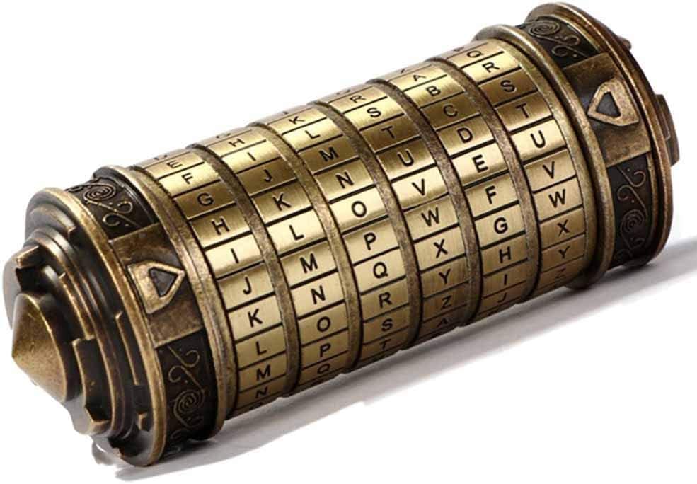 Cryptex Da Vinci Code Mini Cryptex Lock - Cajas de rompecabezas con...