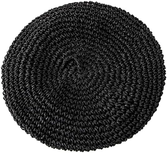 SUNTRADE Boina de punto para mujer, boina de moda francesa, boina d...