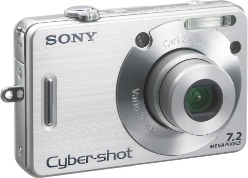 Sony Cybershot DSCW70 - Cámara digital de 7,2 MP con zoom óptico 3x