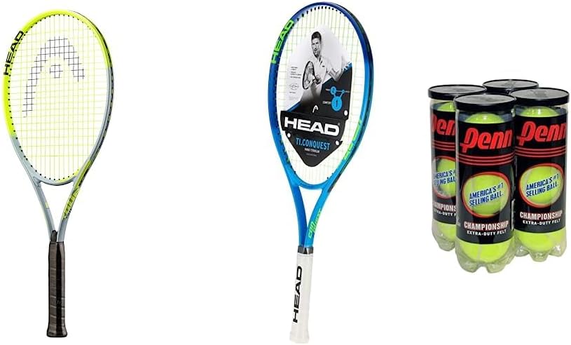 HEAD Tour Pro - Raqueta de tenis + raqueta de tenis HEAD Ti. Conquest