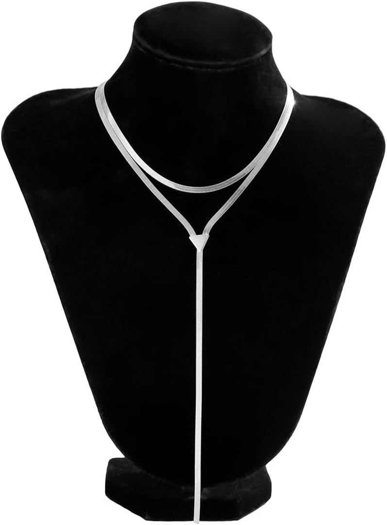 Gargantilla gruesa de oro para mujer, collar de declaración platead...