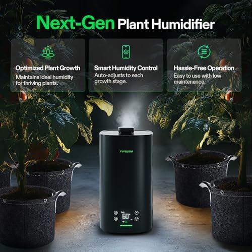 VIVOSUN AeroStream H05 Humidificador inteligente Wi-Fi, humidificad...