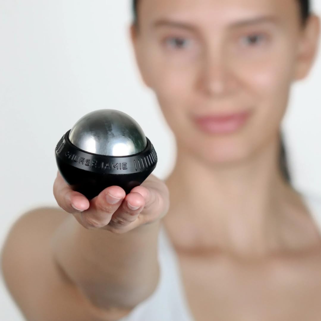 Nurse Jamie Super-Cryo Massaging Orb \u2013 Rodillo de acero inoxid...