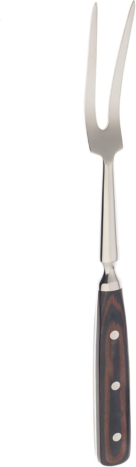 Mercer Culinary Praxis - Tenedor forjado con mango de madera, 12-1\...
