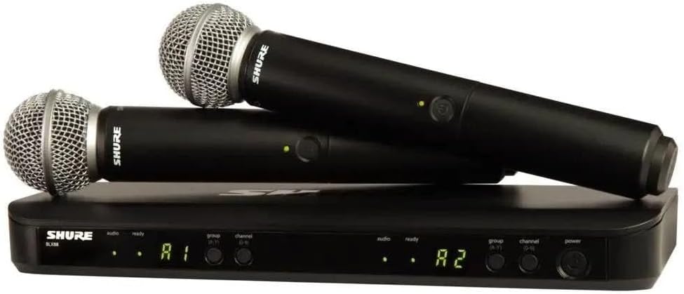 Sistema de micrófono inalámbrico Shure BLX288\/SM58 - Vida útil de...