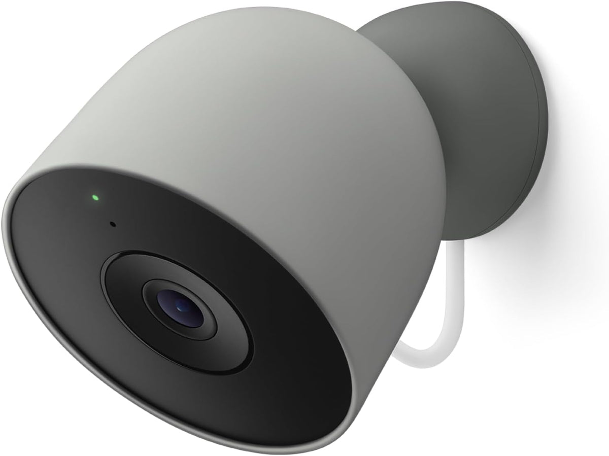 Google Nest Cam Outdoor (con cable, 2.ª generación) - Cámara de seg...