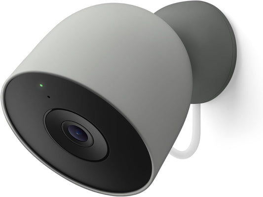 Google Nest Cam Outdoor (con cable, 2.ª generación) - Cámara de seg...