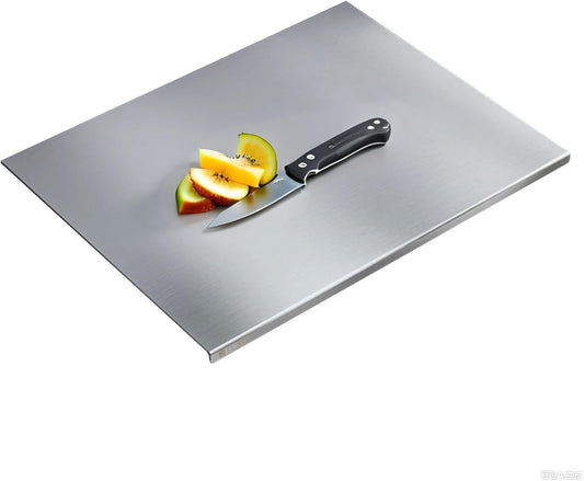 Tabla de cortar de acero inoxidable 304 - Tabla de cortar de cocina...