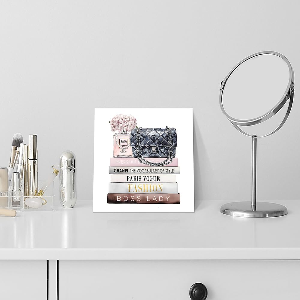Dream Land Lienzo decorativo para pared de botella de perfume: impr...