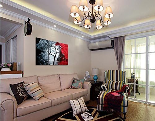 Wieco Art Lienzo decorativo para pared, cuadros abstractos para dec...