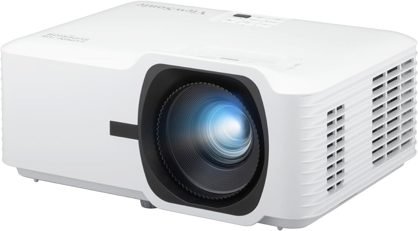 ViewSonic Proyector láser LS740W WXGA, 5500 lúmenes, pantalla ancha...