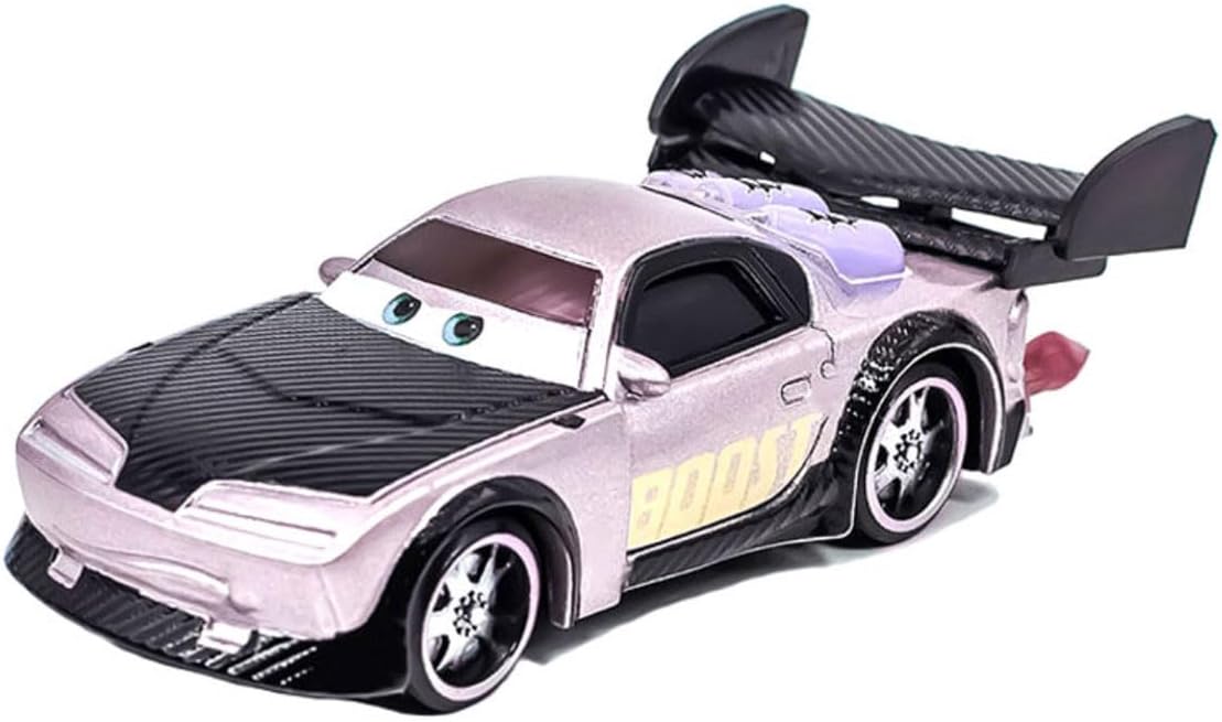 Juguetes de coche de película Racing Clan Wingo Slug DJ Boust Metal...