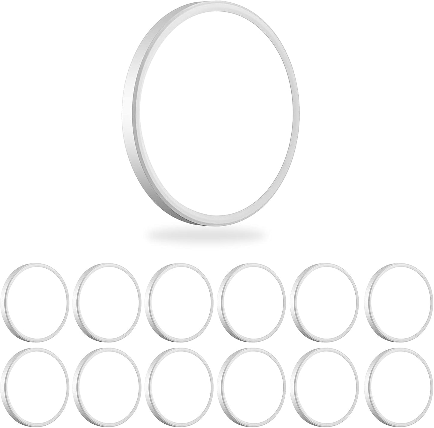MODERN Paquete de 12 lámparas de techo LED de montaje empotrado ult...