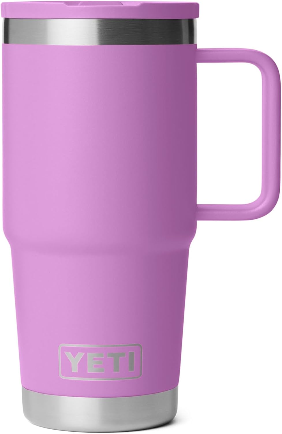 YETI Rambler - Taza de viaje de 20 oz con tapa de pajilla abatible...
